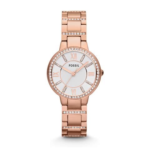 fossil reloj dama es3284 precio|fossil virginia watch es3284.